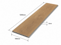 PVC Flat Floor Panel-Light Oak