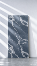 Gloss Sintered Stone Panel - Blue