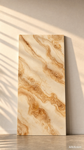 Gloss Sintered Stone Panel - Grey Marble