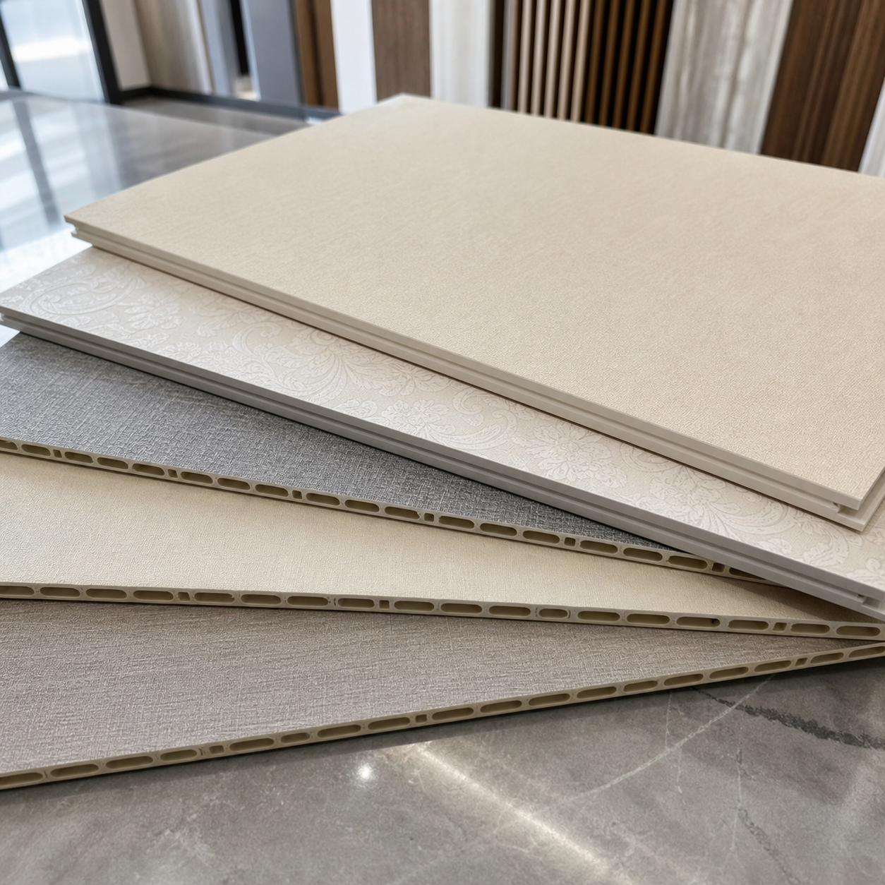 PVC Flat Wall Panel-Dark Grey