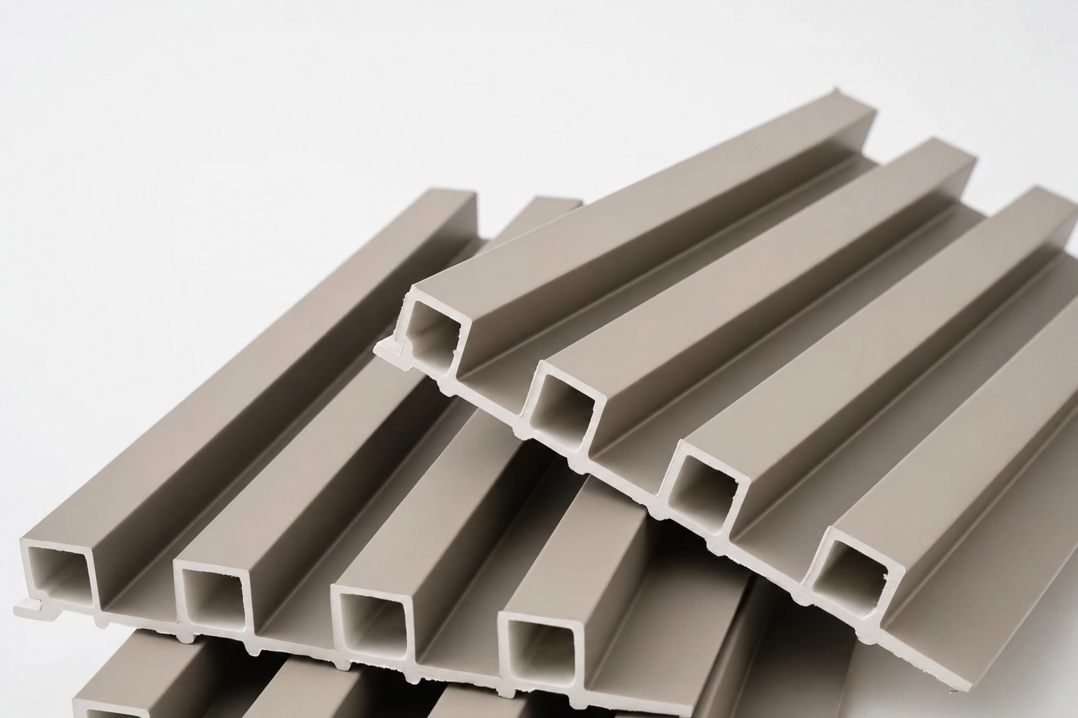 Square Flute Panel-Dark Grey